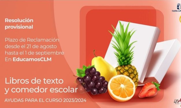 RESOLUCIÓN PROVISIONAL LIBROS DE TEXTO Y COMEDOR ESCOLAR (2023/2024)