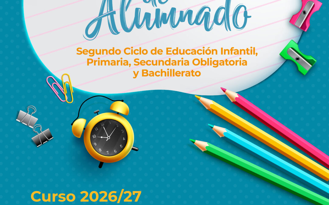 ADMISIÓN ESO Y BACHILLERATO PARA EL CURSO 2026/2027