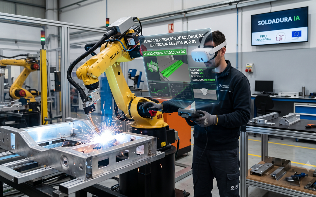 IA para la Verificación de Soldadura Robotizada Asistida por VR