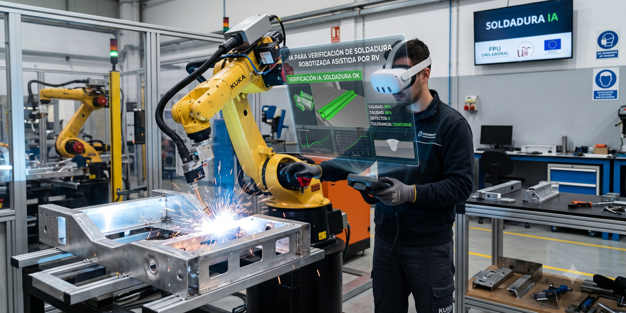 IA para la Verificación de Soldadura Robotizada Asistida por VR