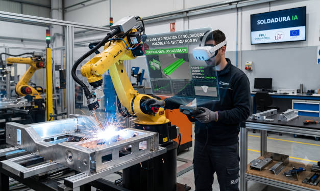 IA para la Verificación de Soldadura Robotizada Asistida por VR