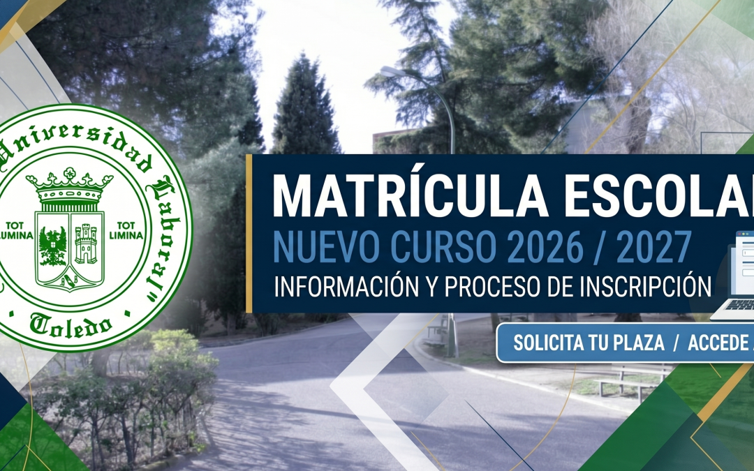 MATRÍCULA CURSO 2026/2027
