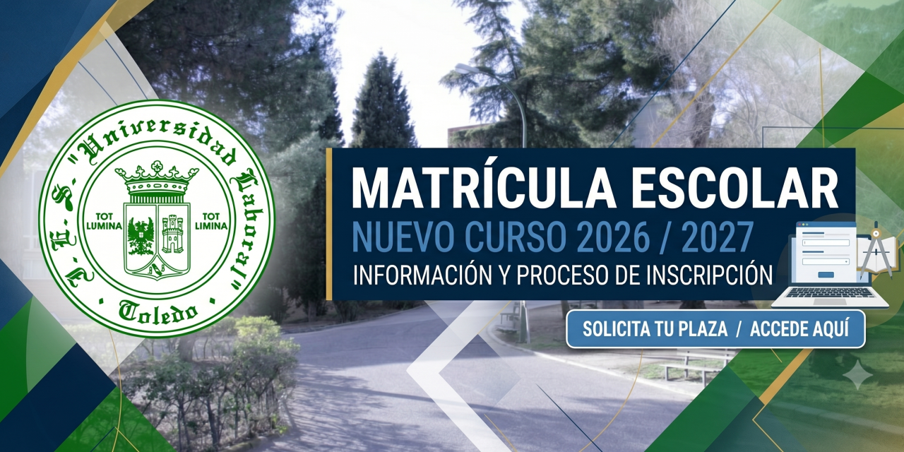 MATRÍCULA CURSO 2026/2027