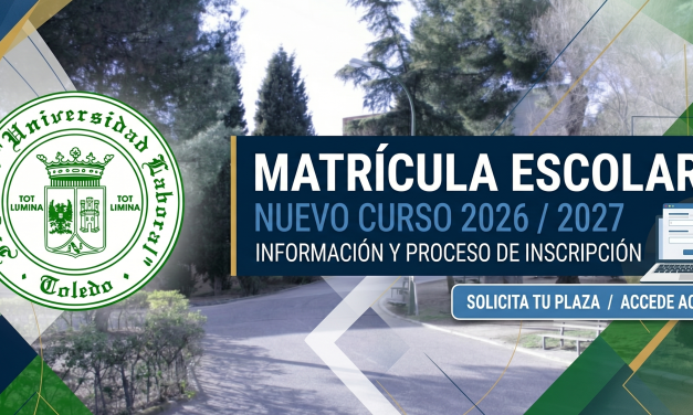 MATRÍCULA CURSO 2026/2027